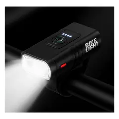 ROHS - Linterna led para bicicleta de alta potencia recargable