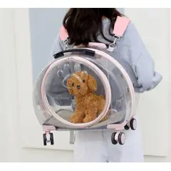 GENERICO - Mochila Transportador y Maleta 3 En 1 Para Mascotas