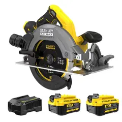 STANLEY - Sierra Circular 7 1/4" 20V Brushless + 2bat 20V