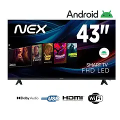 NEX - Televisor Smart TV 43 TVLED43S LED FHD