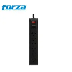 FORZA - REGLETA DE 6 TOMAS PS-1006B 1680W-110V-220V