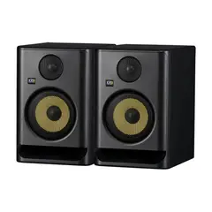 KRK - Set de Monitores de Estudio ROKIT 5 G5 - Sistema de Referencia Activo de 5 Pulgadas con Ecualizacion DSP y 3 Modos de Escucha