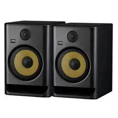 KRK - Set de Monitores de Estudio KRK ROKIT 8 G5 - Sistema de Referencia Activo de 8 Pulgadas con Ecualización DSP y 3 Modos de Escucha