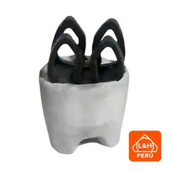 L&H - Separador de Concreto de 40mm (Bolsa 100und) +400kg/cm2