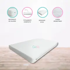 CARESTINO - Colchón Impermeable para Pack and Play «CARESTINO»