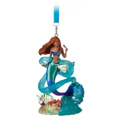 DISNEY CLASICOS - Ornamento Navidad Disney Store Ariel Live Action