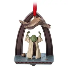 DISNEY CLASICOS - Ornamento Navidad Disney Store Yoda star wars