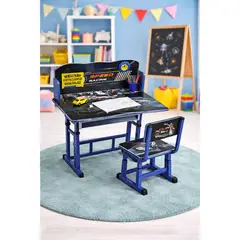GENERICO - Mesa Escritorio Regulable Infantil Diseño Carro Silla Regulable Escolar  JNW-1101-8