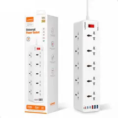 LDNIO - Regleta Tomacorriente Ldnio SC10610C Carga Rapida Usb - C 2m