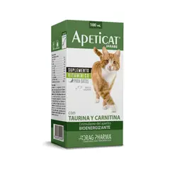 Dragpharma - Apeticat Jarabe Suplemento Vitamínico para Gatos 100 ml