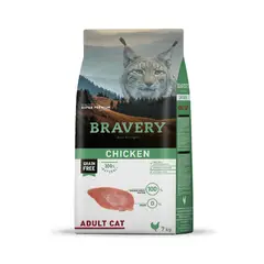 GENERICO - Bravery Pollo Gatos Adultos 7 Kg