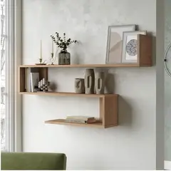 DIBA MUEBLES - Repisa Decorativa Flotante Moderno Tana Duna DIBA Muebles
