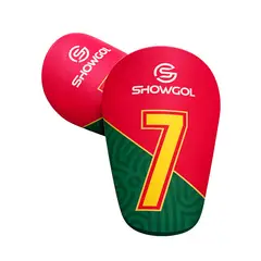 SHOWGOL - CANILLERAS DE FÚTBOL PORTUGAL MINI ESPINILLERAS