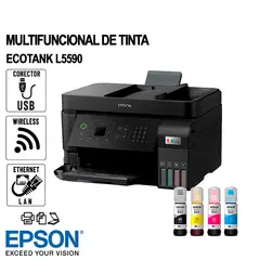 EPSON - IMPRESORA MULTIFUNCIONAL EPSON ECOTANK L5590 USB-LAN-WIFI
