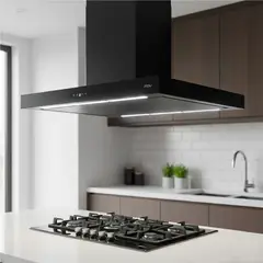 FDV - CAMPANA ISLA CHEF GLASS 90