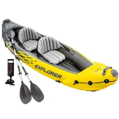 Intex - Kayak Inflable Explorer para 2 Personas Intex