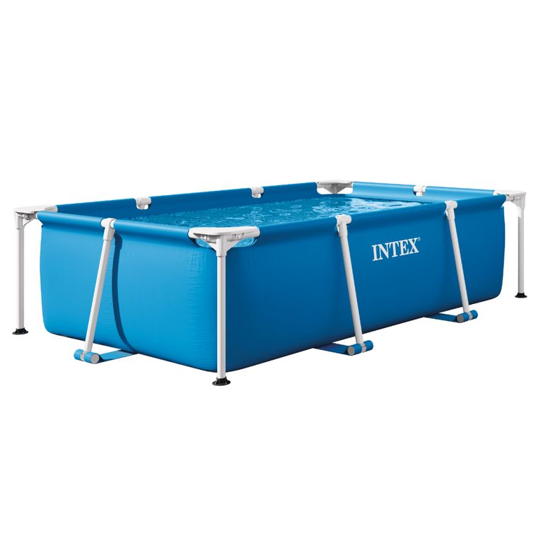 Piscina Armable Rectangular 220x150x60cm Intex
