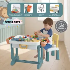 BABY - Mesa Multifuncional Para Niños «DREAM DESK» Edición Especial Green