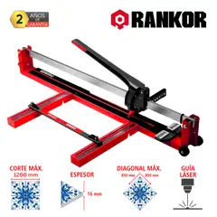 RANKOR - Cortadora de Cerámicas Mayólica Porcelanato Industrial Rankor RTC120001 Máx 1200mm