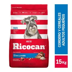 RICOCAN - Ricocan Adultos Cordero Razas Pequeñas 15 Kg