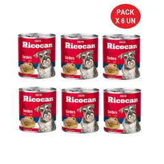 RICOCAN - Ricocan Paté Lata Cordero Adultos Pack x 6 un