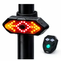 OEM - Luz Direccional Para Bicicleta Con Sonido De Advertencia Luz Trasera para Bici y Scooter Recargable