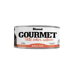 RICOCAT - Ricocat Gourmet Pate Salmon Adultos 85 gr