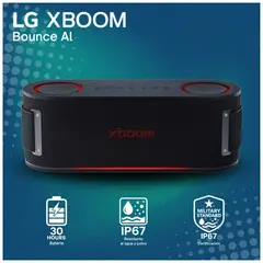 LG - Parlante Bluetooth XBOOM Bounce 40W Certifición Militar Ip67 - Negro