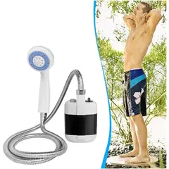 OEM - Ducha Portátil Recargable USB 2200mAh para Camping y Mascotas