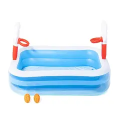 Bestway - Piscina Inflable con Juego de baloncesto