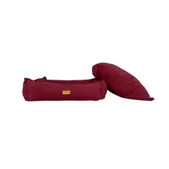 PET MOOD - Cama Para Perros Sofa De Verano T-m Desenfudable Guinda Cuadrado