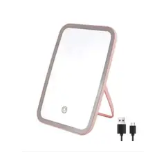 GENERICO - Espejo Led Táctil Rosa