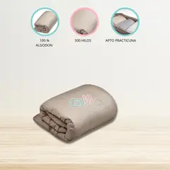 CARESTINO - Edredón para Cuna Corral «CONFORT»beige