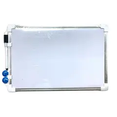 GENERICO - Pizarra Acrilica A4 30x20cm Magnetica Doble Cara Imantada