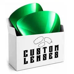 CUSTOM - Lunas repuesto compatibles para lentes de sol Holbrook Oo9102 - Verde