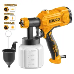 INGCO TOOLS - Pistola para Pintar Eléctrica INGCO 450W SPG3508