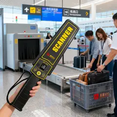 OEM - Escáner Manual de Metales Alta Sensibilidad - Alarma Sonora y Vibración