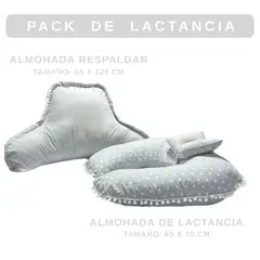 GENERICO - Pack de Lactancia Premium I Color Gris