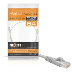 Nexxt Solutions - Cable de Red Patch Cord Cat6 3FT Nexxt Solutions AB361NXT01 Ethernet RJ45