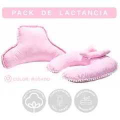 GENERICO - Pack de Lactancia Premium I Color Rosado
