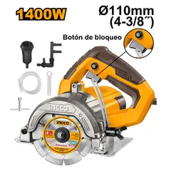 INGCO TOOLS - CORTADOR DE MÁRMOL 1400W 110MM 4-38″ MC140068
