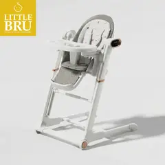 LITTLE BRU ACCESORIOS EXCLUSIVOS - Silla de Comer y Columpio Eléctrico 4 en 1 Kinetic V6