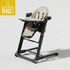 LITTLE BRU ACCESORIOS EXCLUSIVOS - Silla de Comer y Columpio Eléctrico 4 en 1 Kinetic V6