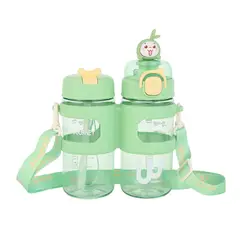 GENERICO - Tomatodo Con 2 Botellas Con Capacidad De 500ML + 500ML Verde