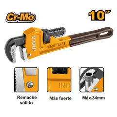 INGCO TOOLS - LLAVE STILSON INGCO 10 250MM HPW0810