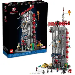 LEGO - MARVEL SPIDER-MAN DAILY BUGLE SET DECORATIVO CON 25 MINIFIGURAS