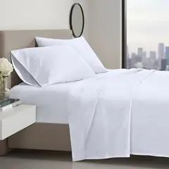 GENERICO - JUEGO DE SABANAS ALGODON PERU PIMA - N1