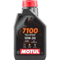 MOTUL - Aceite de Motor Motocicleta 4T 7100 Full Sintetico 10W-30 1LT