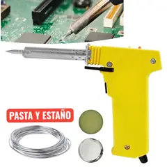 OEM - Cautín Tipo Pistola Dual 30W70W con Kit de Soldadura Completo