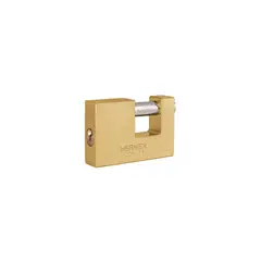 HERMEX - Candado Antipalanca 75mm Llave Tradicional Hermex 43357 - Laton